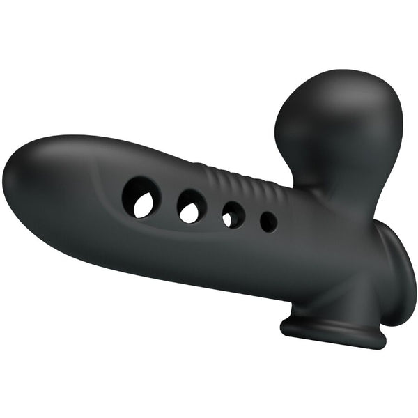 Pretty crane funda para pene con airbag negro
