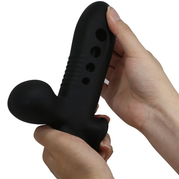 Pretty crane funda para pene con airbag negro