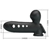 Pretty crane funda para pene con airbag negro