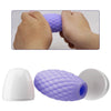 Pretty athena eros masturbador masculino silicona morado