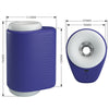 Pretty dj lady masturbador masculino con vibración 5 configuraciones morado