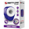 Pretty dj lady masturbador masculino con vibración 5 configuraciones morado