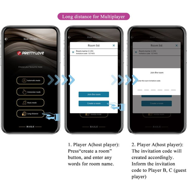 Leviathan vibrador controlado por app morado