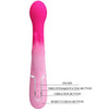 Dejon vibrador rabbit 3 en 1 multifunción rosa