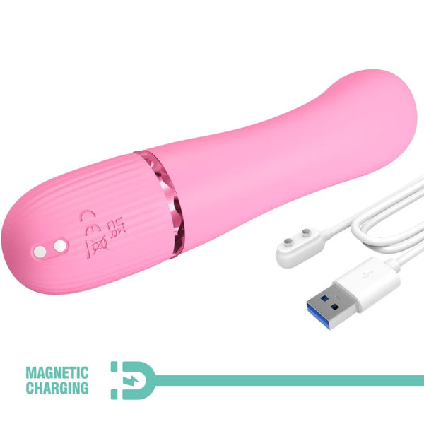 Marski vibrador rabbit y Punto G rosa