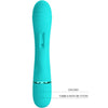 Scocco vibrador rabbit turquesa