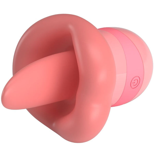 Kylee lengua estimuladora clítoris 10 vibraciones rosa nude