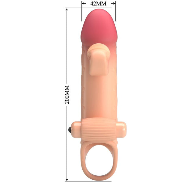 Romance funda para pene con vibración natural