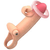 Romance funda para pene con vibración natural