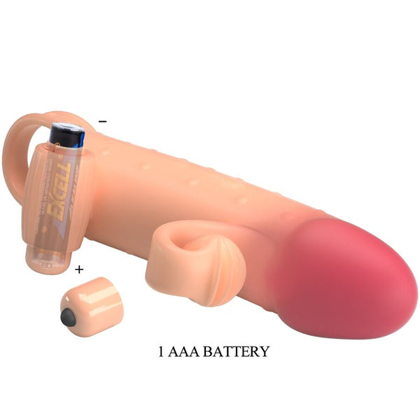 Romance funda para pene con vibración natural