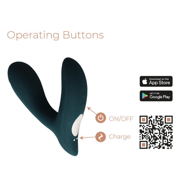 Pulsation estimulador de próstata con app