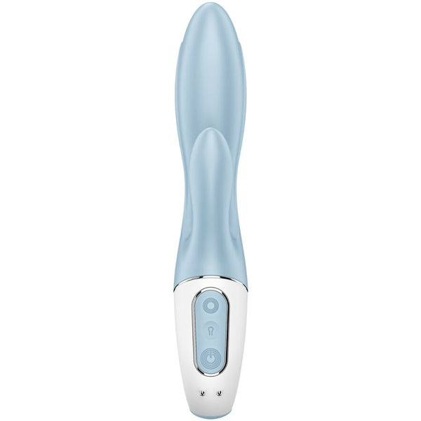 Air pump bunny 1 vibrador inflable rabbit azul