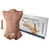 Silexd apollo l torso realístico masculino caramelo