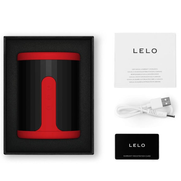 Lelo f2s ™ teal masturbador masculino rojo