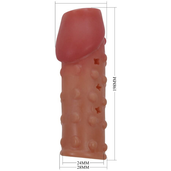 Pretty funda para pene apretada y voluminizadora natural