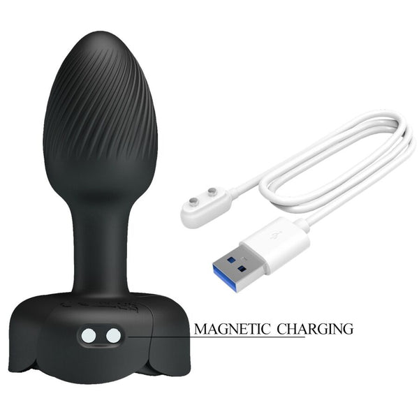 Pretty olman plug anal con luz led 8.8 cm