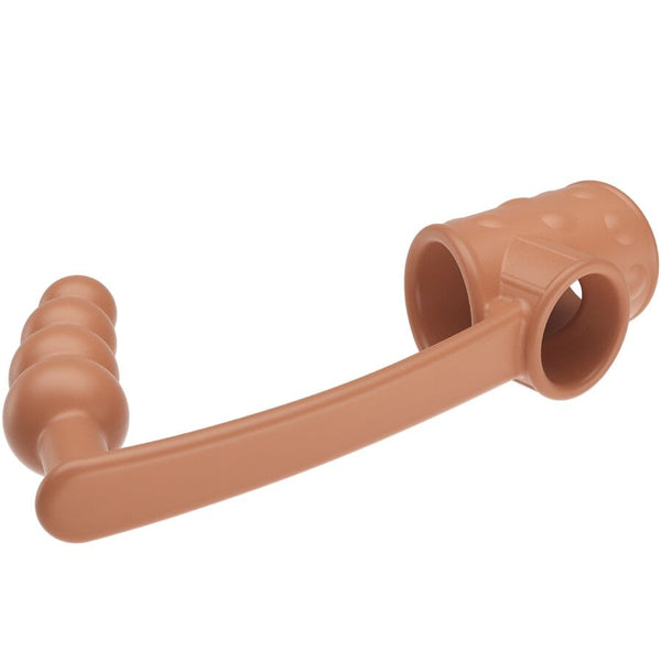 Pretty funda para pene con plug anal natural