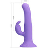 Killmoulis vibrador rabbit 12 modos de vibración morado