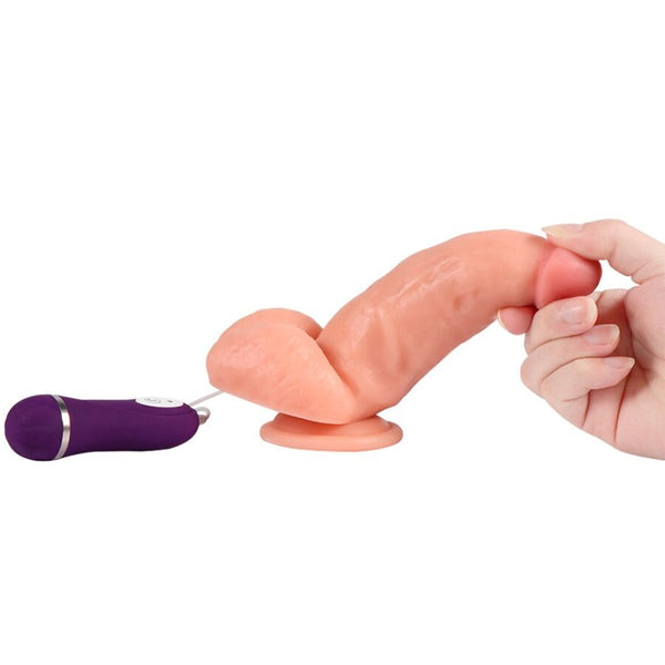 Soldier dildo vibrador con control remoto 16 cm