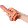 Julian dildo y estimulador de clítoris con vibración y control remoto 16 cm