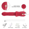 Dildo vibrador estimulador punto a rojo