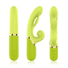 Vibrador estimulador punto a inflable verde