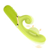 Vibrador estimulador punto a inflable verde
