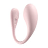 Spot kiss me vibrador forma u rosa