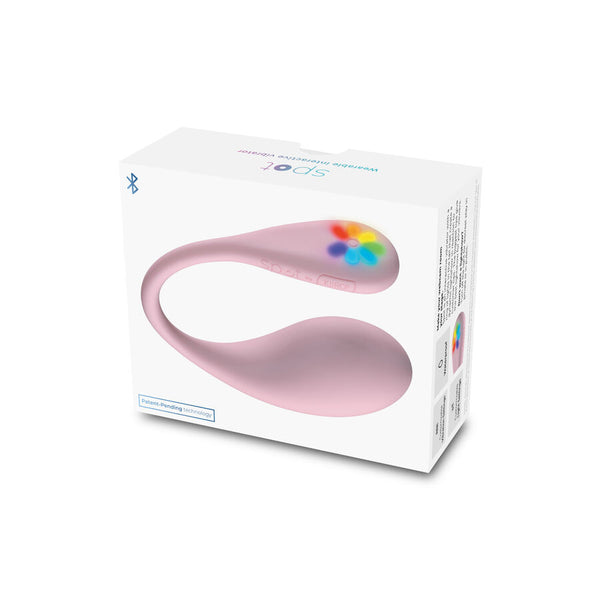 Spot kiss me vibrador forma u rosa