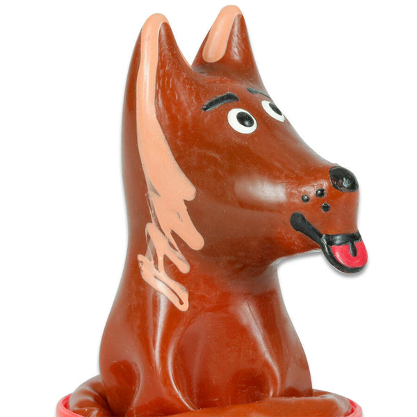 Condomerie preservativo decorativo pintado a mano perro