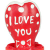 Condomerie preservativo decorativo pintado a mano corazón te amo modelo 1