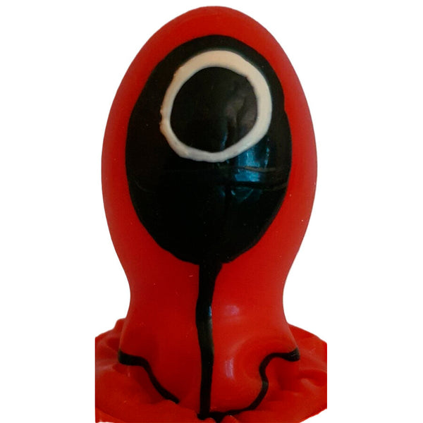 Condomerie preservativo decorativo pintado a mano círculo
