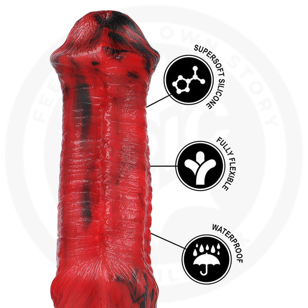Epic vulcanus dildo dragón de la noche
