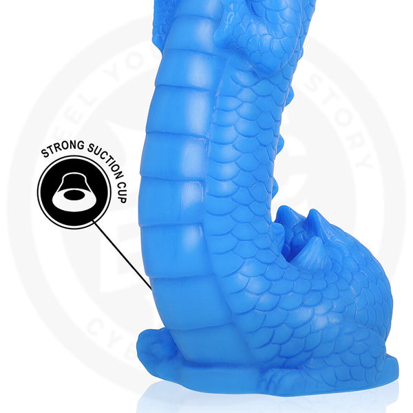 Epic naga dildo dragón celestial
