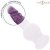 Tatum vibrador multifunción con vibración movimiento arriba y abajo 24 cm morado