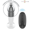Intense plug anal 10 vibraciones metal en forma de dildo con control remoto s