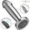 Intense plug anal 10 vibraciones metal en forma de dildo con control remoto s