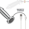 Intense plug anal 10 vibraciones metal en forma de dildo con control remoto m
