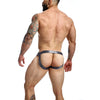 Jockstrap Dngeon con anillas gris talla única