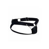 Mob dngeon jockstrap de cadena negra talla única