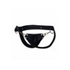 Mob dngeon jockstrap negro a presión talla única