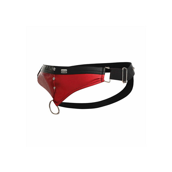 Mob dngeon jockstrap anillo para el pene rojo talla única