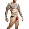 Mob dngeon jockstrap a presión rojo talla única