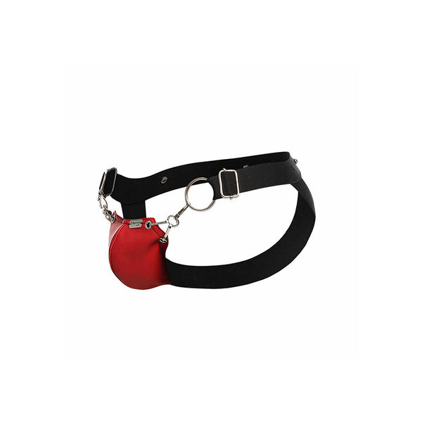 Mob dngeon jockstrap a presión rojo talla única