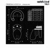 Addicted obsidian hold jaula para pene talla m