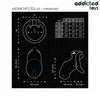 Addicted mindnight cell jaula para pene talla m