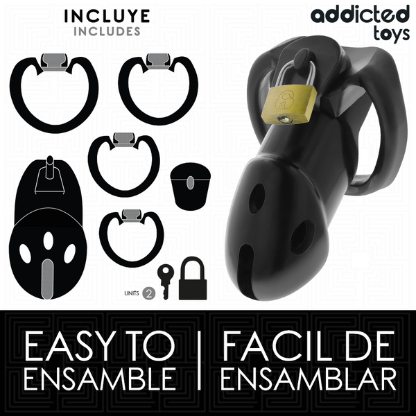 Addicted unbroken den jaula para pene 9 8 cm