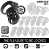 Addicted silent keep jaula para pene 7 5 cm