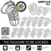 Addicted iron cell jaula para pene de metal talla m