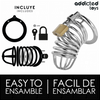 Addicted iron cell jaula para pene de metal 4 cm talla s